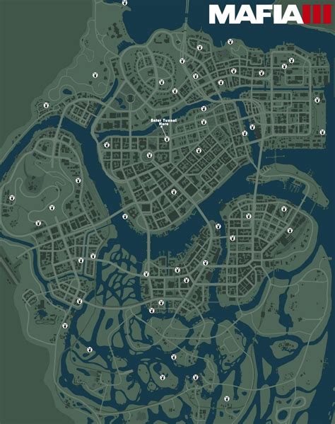 mafia 3 collectibles map