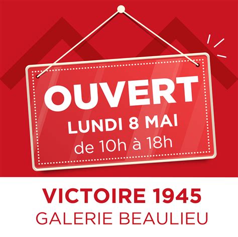 magasin ouvert 8 mai