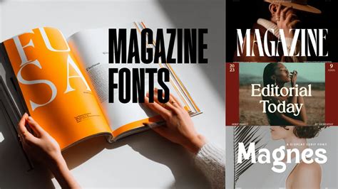 The Best Fonts for Magazine Design Typography & Fonts for InDesign