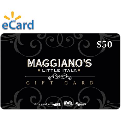 maggiano's restaurant gift card