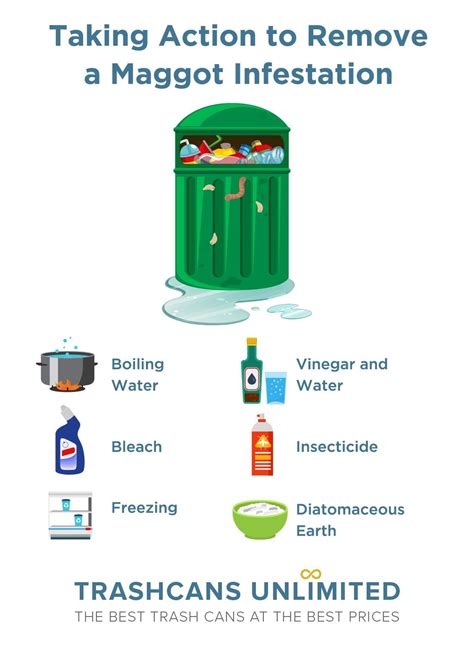Maggots In Trash Can In Garage