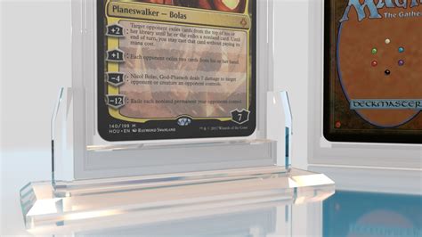 magic card display case