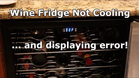 Magic Chef Wine Fridge E3 Error