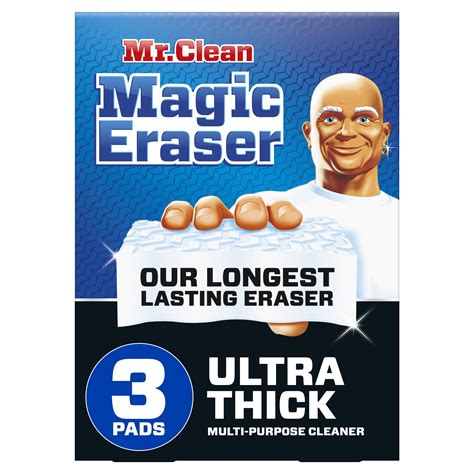 Magic Eraser With Blue In Middle
