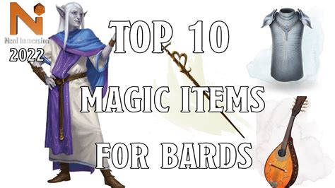 magic items for a bard 5e