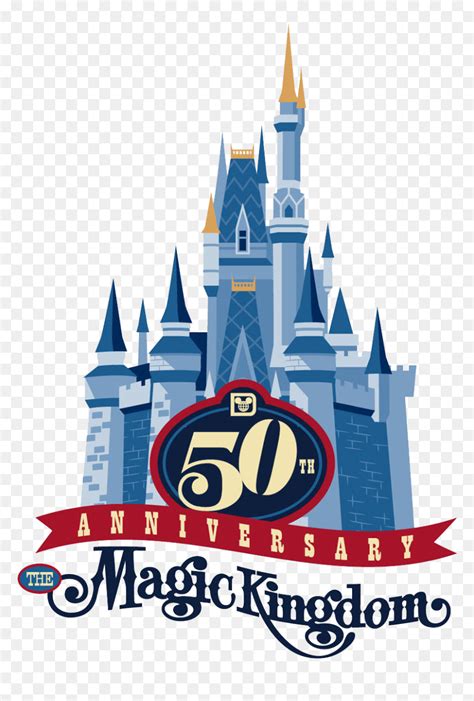 magic kingdom logo no background