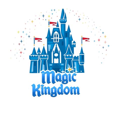 magic kingdom logo png transparent