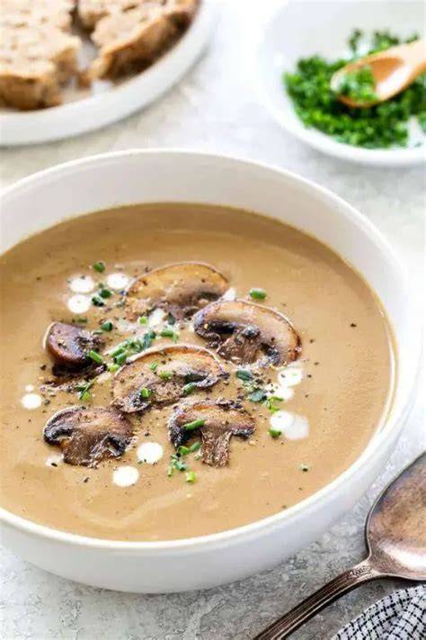 Magic Mushroom Soup — Naomi Sherman Food Creative Recipe Stuffed