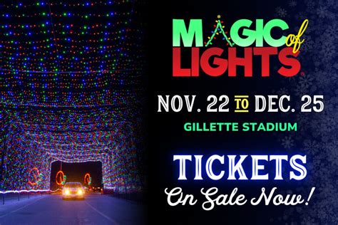Magic Of Lights Gillette Stadium Coupon Code