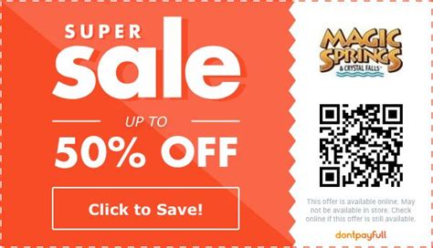 Magic Springs Promo Code 2020