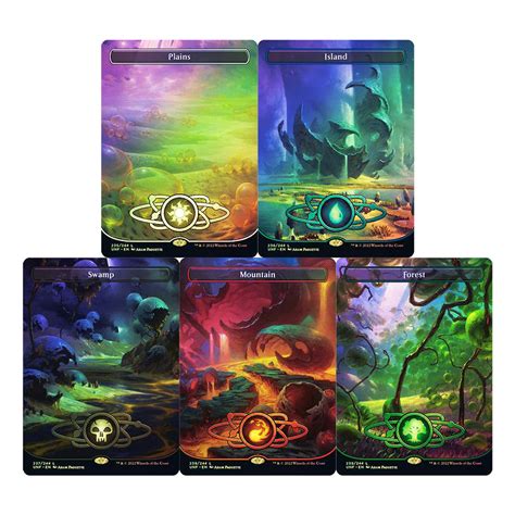 Magic The Gathering Foil Lands