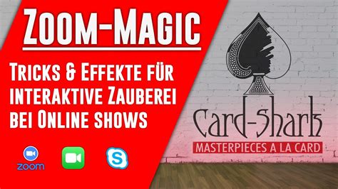 Magic Tricks For Zoom