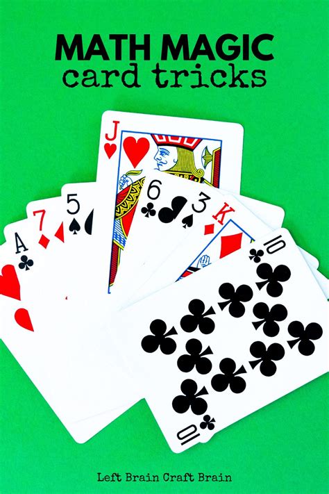 Magic Tricks Math Cards