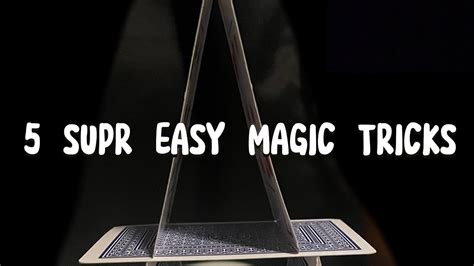 Magic Tricks To Learn In 5 Minutes