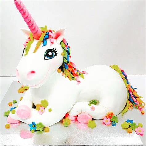 magical unicorn cake topper