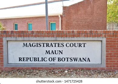 magistrate courts in botswana