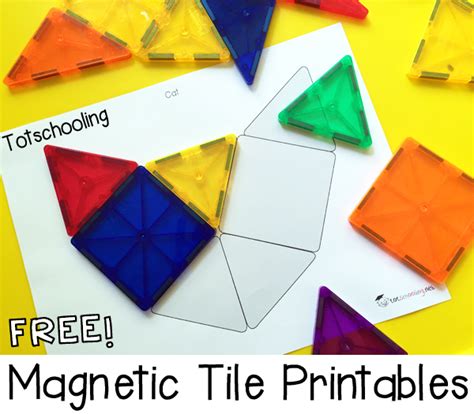 magna tile printables free