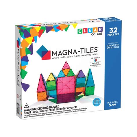 magna tiles clear colours