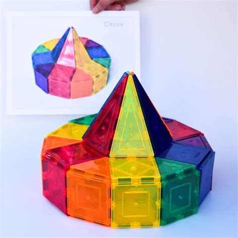 magna tiles things to build