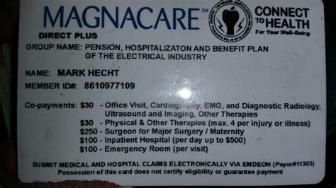 magnacare insurance card