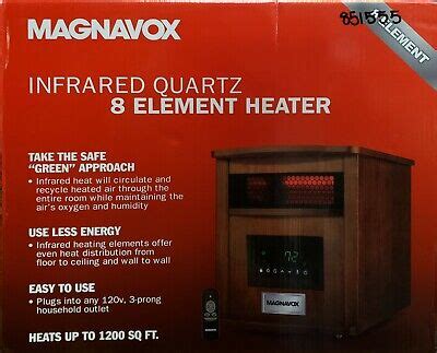 magnavox infrared heater replacement fan