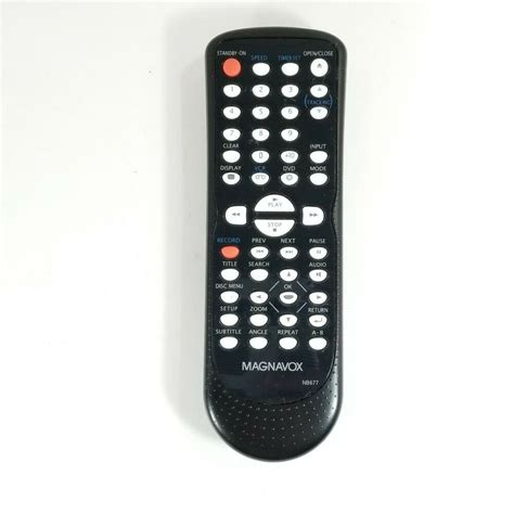 magnavox tv dvd combo remote