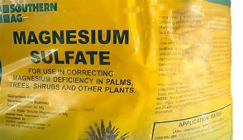 Magnesium Sulfate Fertilizer 25 Lbs.