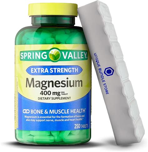 Unlock the Power of Magnesium: Boost Your Health with 400 mg Daily