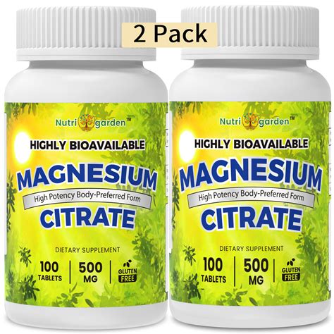 Magnesium Citrate Tablets For Constipation