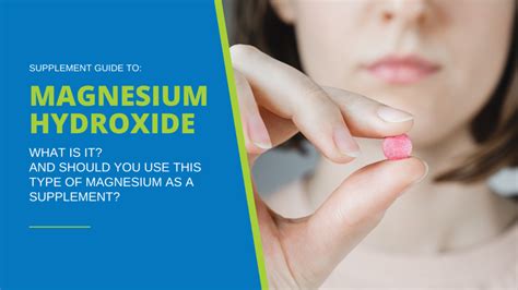 Magnesium Hydroxide Side Effects: What You Need to Know