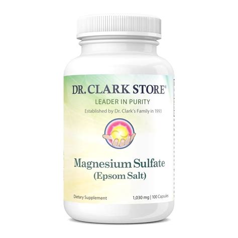 Magnesium Sulfate Supplement