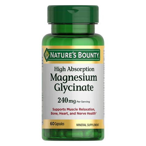 Magnesium Supplements Glycinate