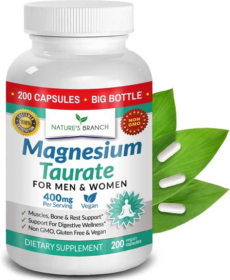 Magnesium Taurate Libido