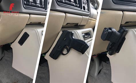 Brand New 25LB Rating Gun Concealed Gun Holder for Desk Bed