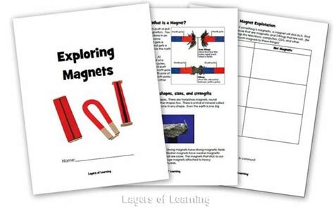 Magnet Book Printable