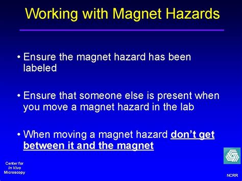 Magnet Safety Training