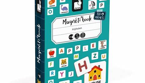 Magnetibook Alphabet Pas Cher JANOD , Le Cahier Magnétique Papa