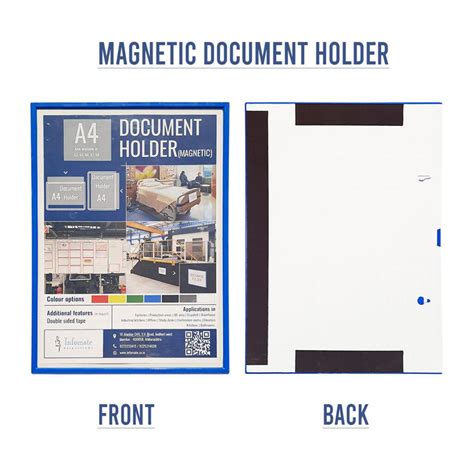 Magnetic Document Holder A4