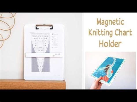 Magnetic Knitting Pattern Board