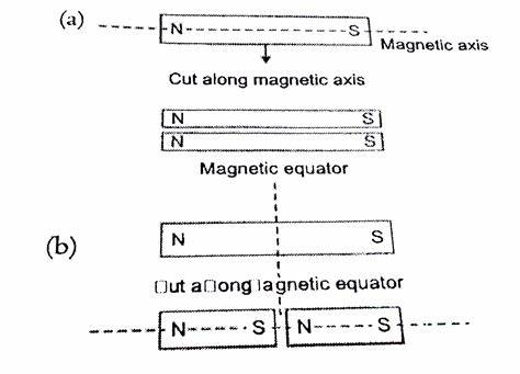 Magnetic Properties of Cut Pieces