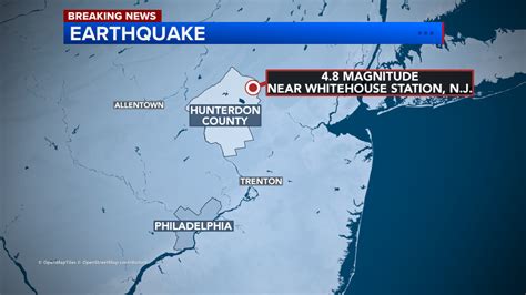 magnitude 4.8 earthquake in new jersey
