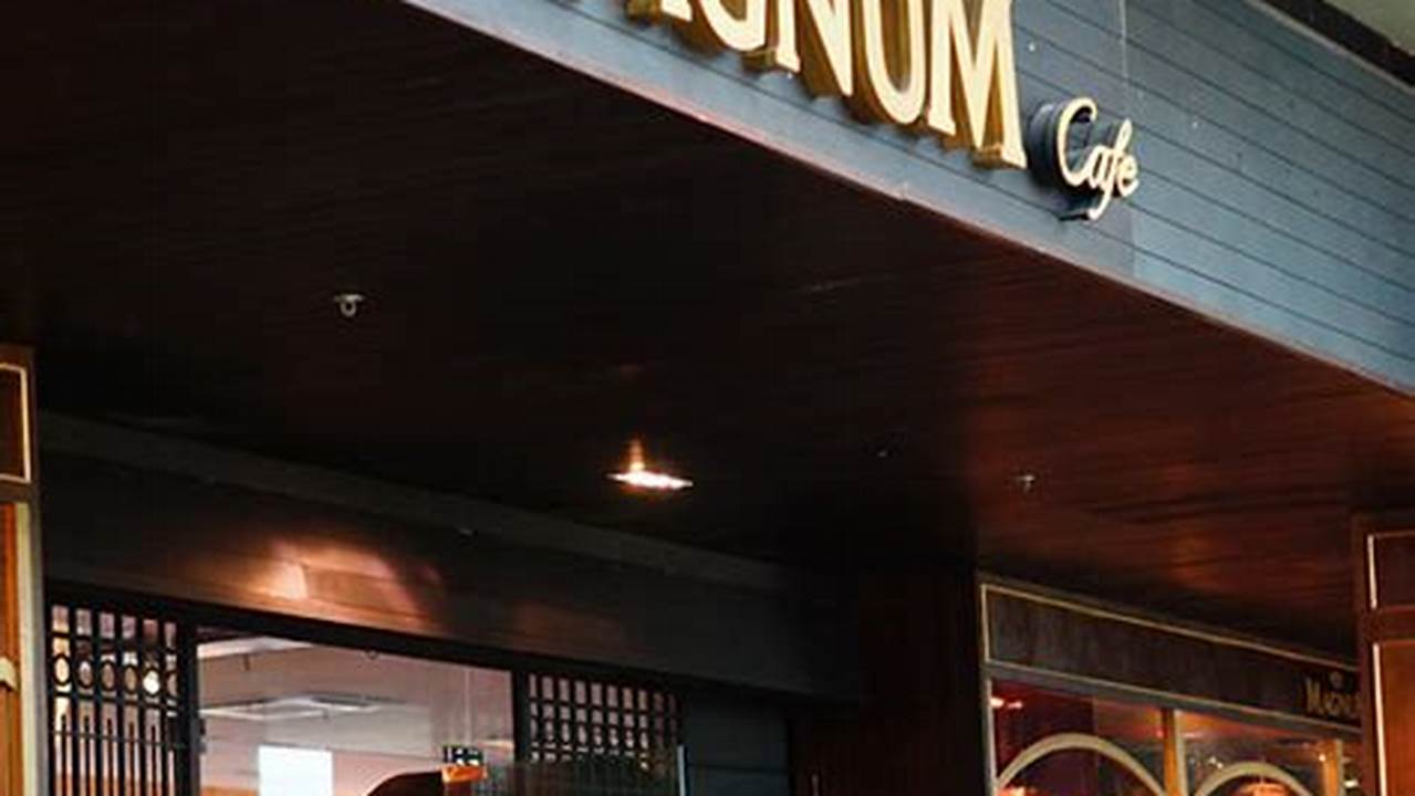 Magnum Cafe Grand Indonesia Buka Lagi, Temukan Cita Rasa yang Menggoyang Lidah!