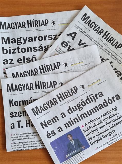 magyar hirlap online edition