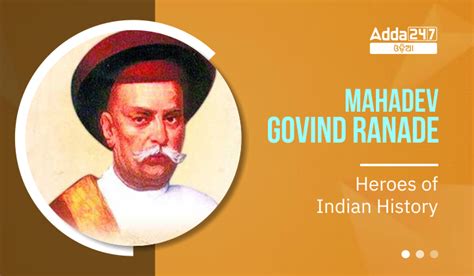 Subject Mahadev Govind Ranade Pdf Ideas