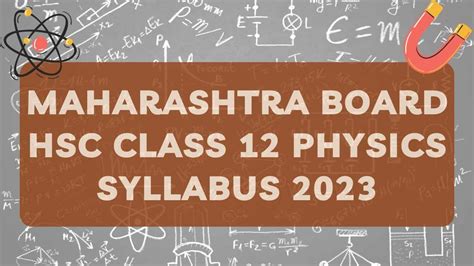 maharashtra board syllabus class 12
