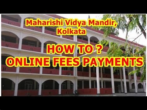 maharishi vidya mandir online fee payment