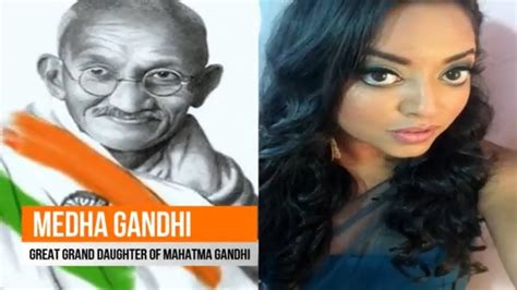 mahatma gandhi great granddaughter