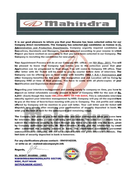 mahindra and mahindra email id
