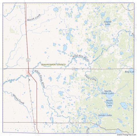 Mahnomen Gis Map