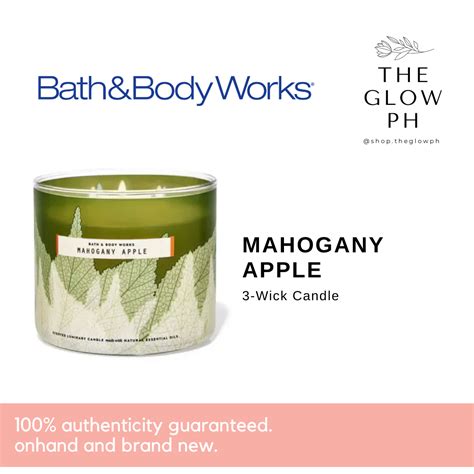 mahogany apple bath and body works